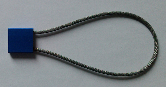 3.5mm Steel Wire Label Lock High Security Truck Seals For Trailer / Truck