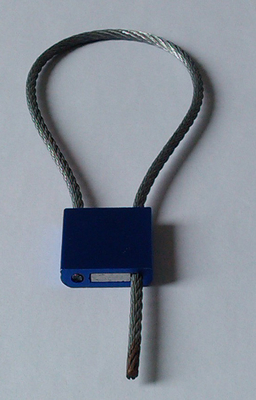 3.5mm Steel Wire Label Lock High Security Truck Seals For Trailer / Truck