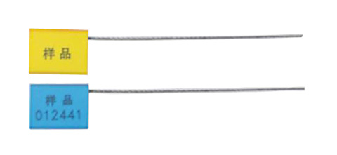 Custom Plastic Cable Security Seals With 200kgs Pull Load For Vehicle