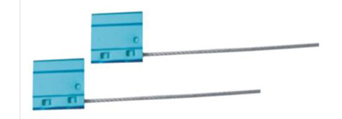 PAS17712 C-106A를 가진 차량을 위한 파란 항공기 케이블 2mm 직경 높은 보안 트럭 물개